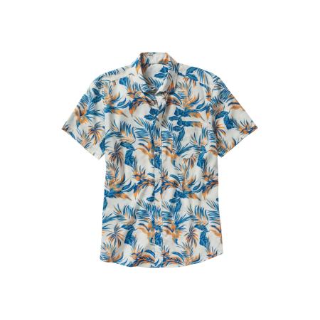 JOHN DEVIN JOHN DEVIN Overhemd crème / blauw / oranje