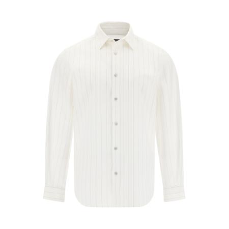 Boggi Milano Boggi Milano Overhemd grijs / wit