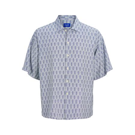 JACK & JONES Overhemd navy / wit
