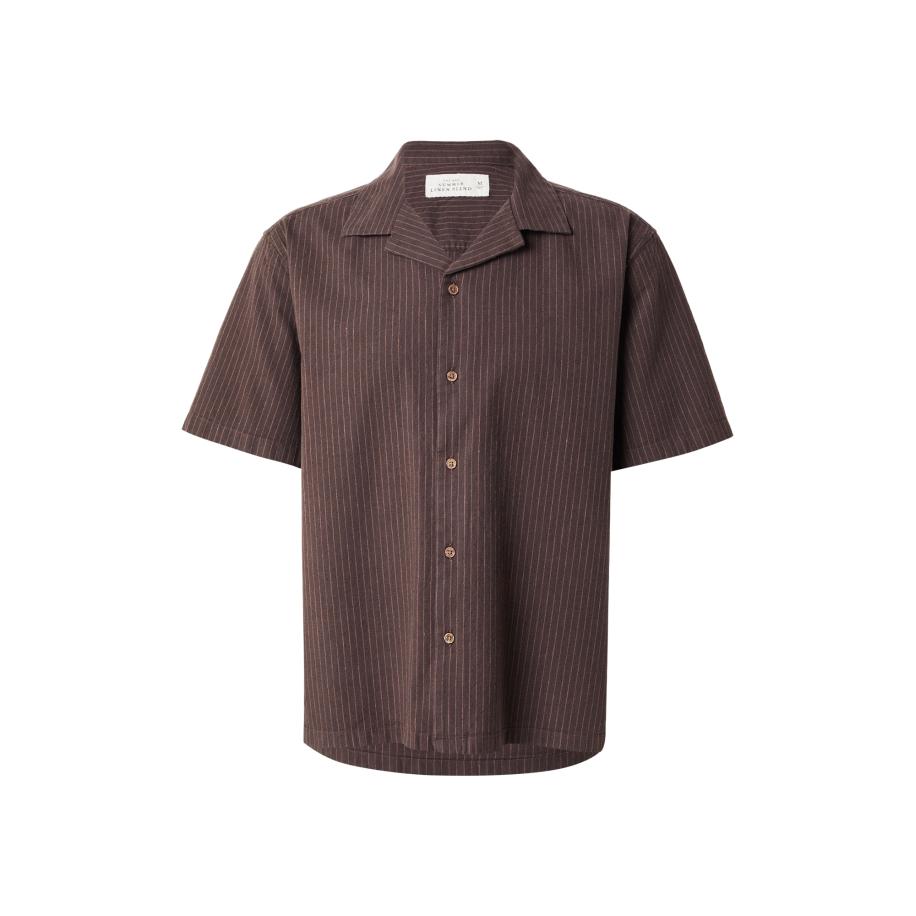 Abercrombie & Fitch Abercrombie & Fitch Overhemd bruin / chocoladebruin -
