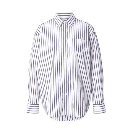 Gant GANT Blouse donkerblauw / offwhite