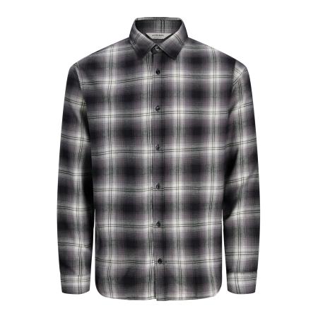 JJ Rebel JJ Rebel Overhemd JREBJETT antraciet / lichtgrijs / donkergrijs