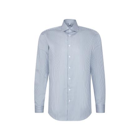 Seidensticker SEIDENSTICKER Zakelijk overhemd Schwarze Rose saffier / wit