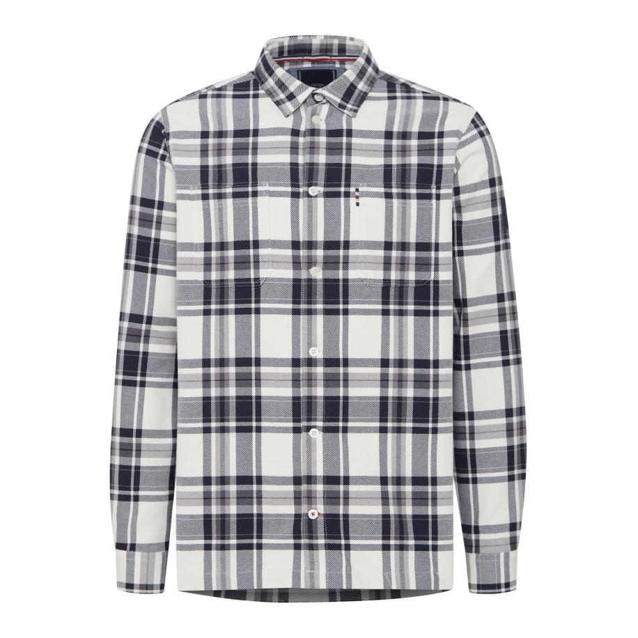 FQ1924 FQ1924 Overhemd Oliver zwart / wit -