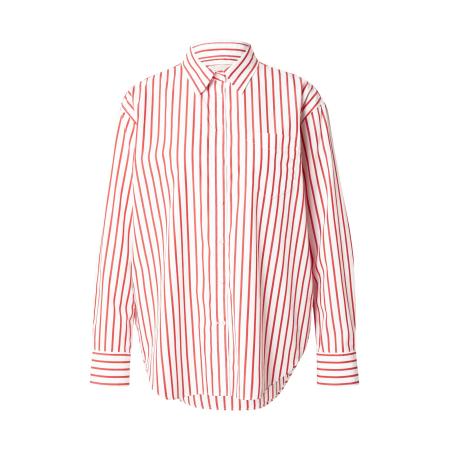 Gant GANT Blouse knalrood / wit