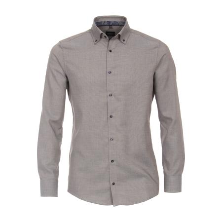 Venti Overhemd bruin, Faux-uni