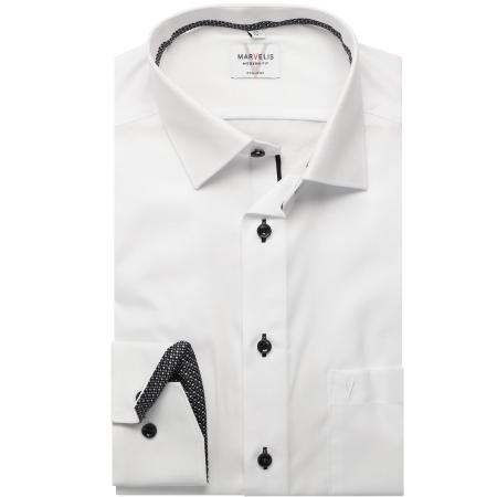 Marvelis Overhemd ML6 (vanaf 68 CM) wit