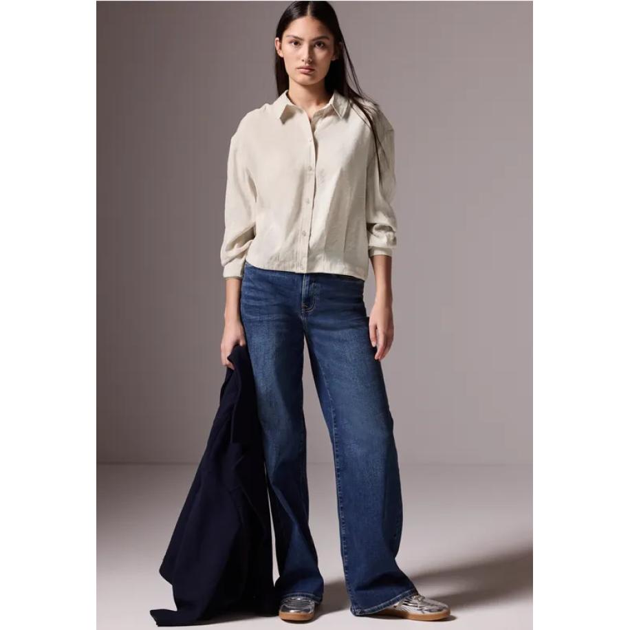 Street One Overhemd blouse Bruin