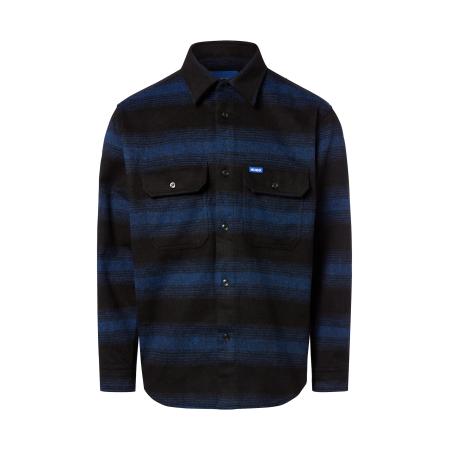 Hugo Boss HUGO Overhemd Ebolt indigo / zwart