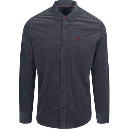 NZA Overhemd Omar Fine Corduroy Navy
