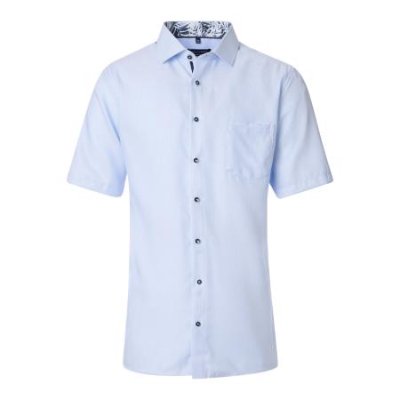 Casa Moda Overhemd Korte mouw blauw