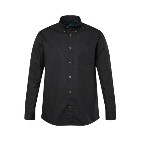 Boston Park Boston Park Overhemd zwart