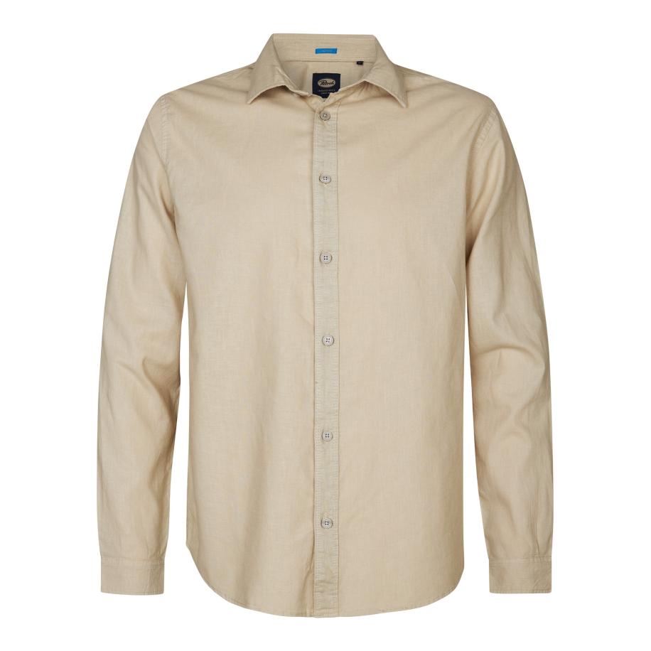 Petrol Industries Petrol Industries Overhemd beige -