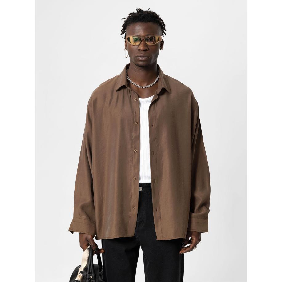 VAMOS CLO VAMOS CLO Overhemd bruin -