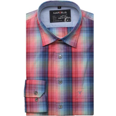 Marvelis Casual Overhemd veelkleurig, Ruit