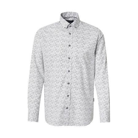 Bugatti bugatti Overhemd navy / grasgroen / wit