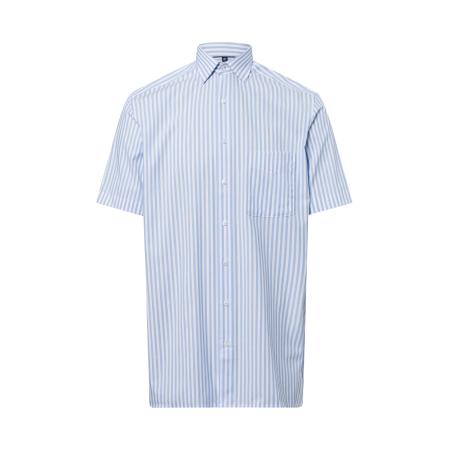 Andrew James Overhemd lichtblauw / wit