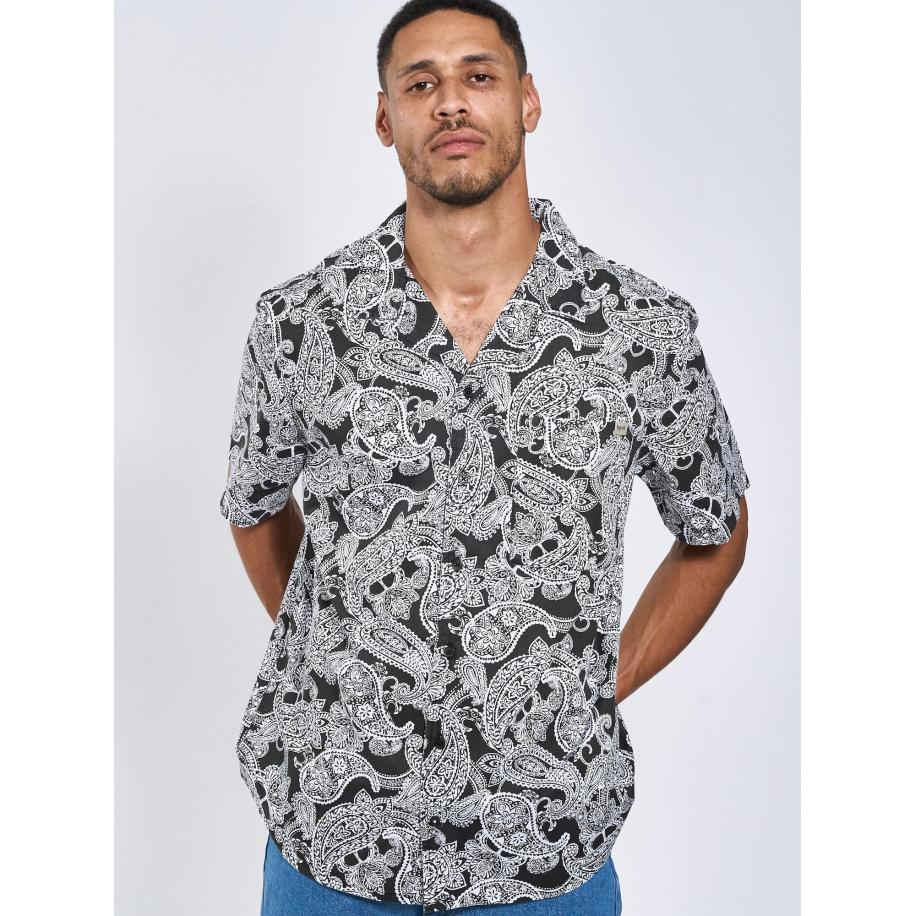 Legends Overhemd Sean zwart Zwart