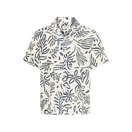 Solid !Solid Overhemd SDPaiman zwart / offwhite