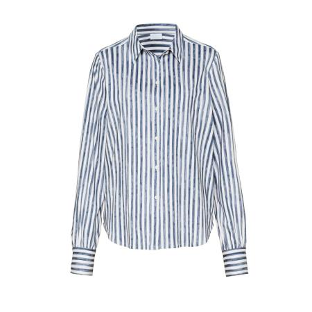 Desoto DESOTO Blouse Lizzy aqua / natuurwit