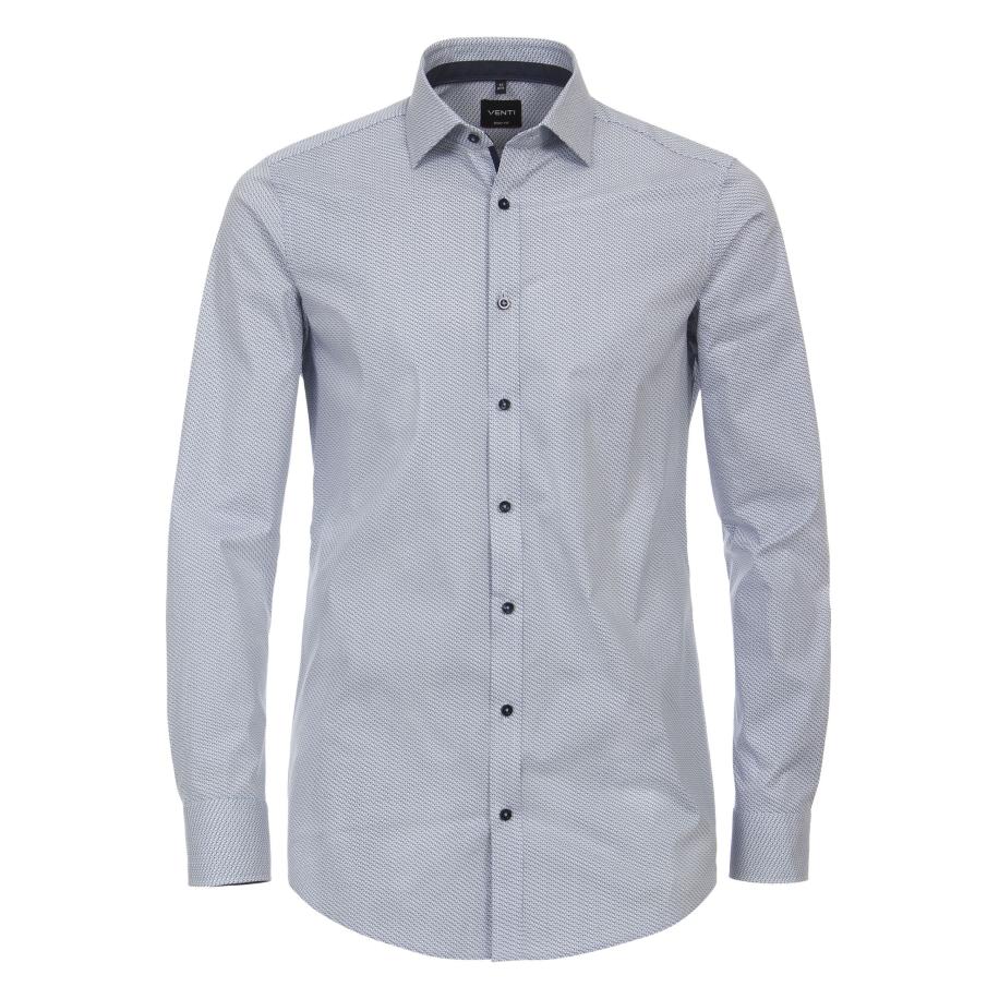 Venti Overhemd ML6 (vanaf 68 CM) blauw Blauw