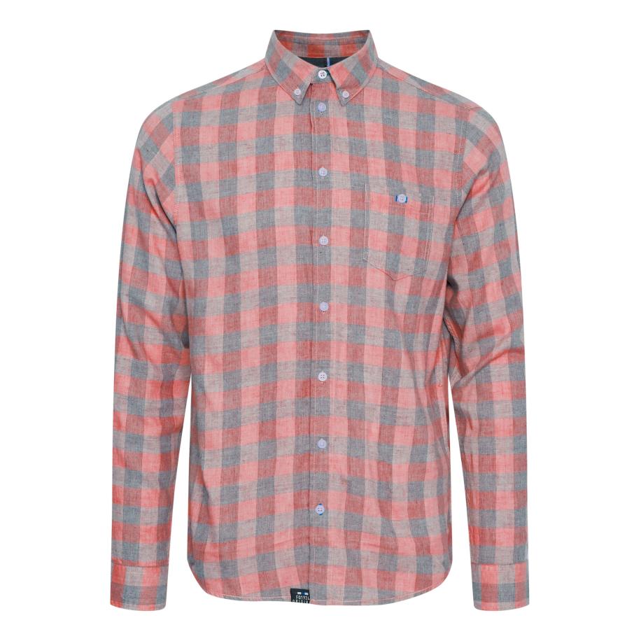 FQ1924 FQ1924 Overhemd Yunus blauw / rood -