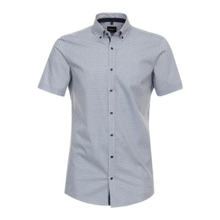 Venti Overhemd Korte mouw blauw