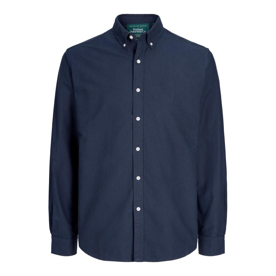 Portland Outerwear Company Zakelijk overhemd blauw Blauw