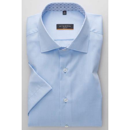 ETERNA Overhemd Korte mouw lichtblauw