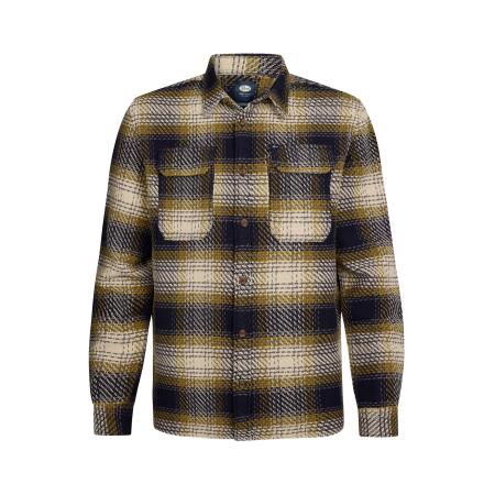 Petrol Industries Petrol Industries Overhemd taupe / ultramarine blauw / olijfgroen