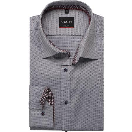 Venti Overhemd antraciet, Faux-uni