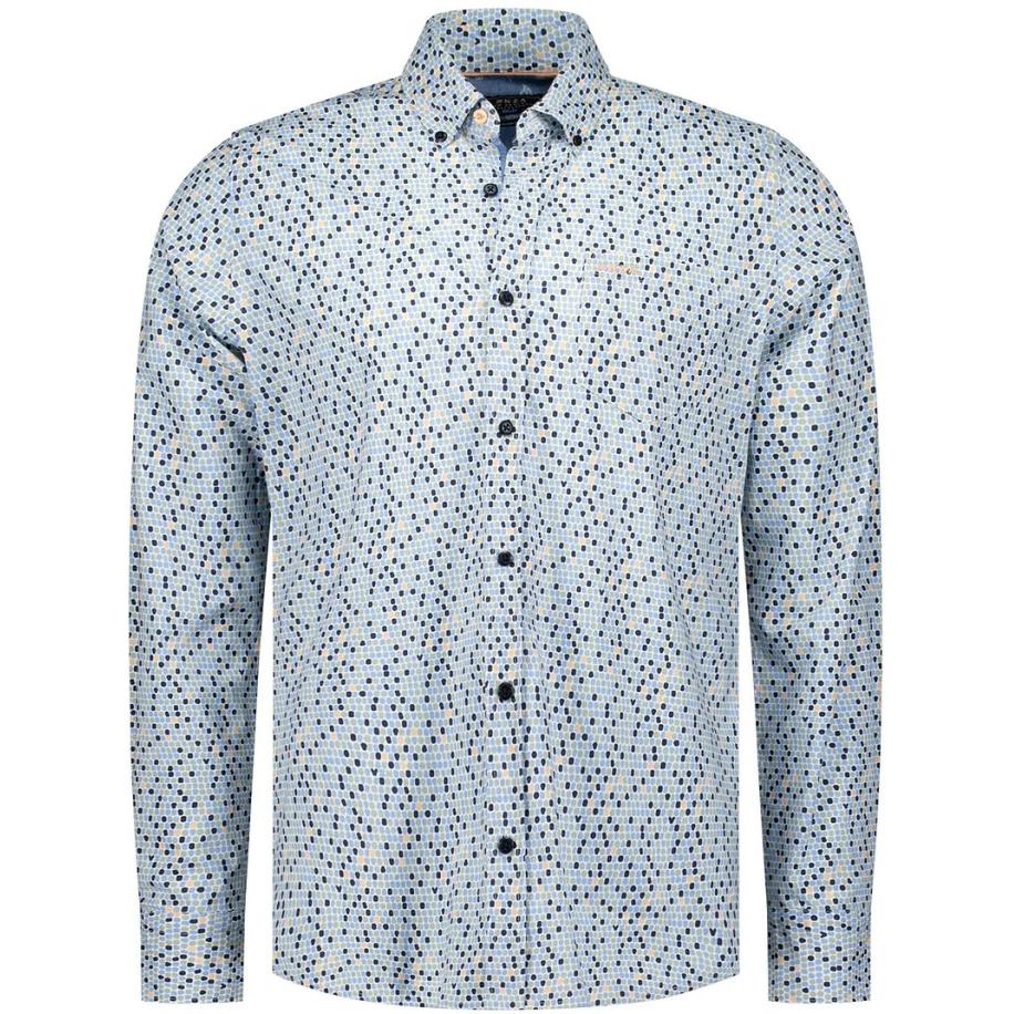 NZA Overhemd Andre Multicolour Groen