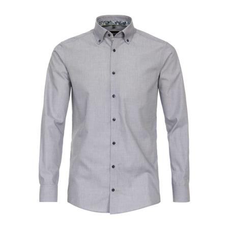 Venti Overhemd blauw, Faux-uni