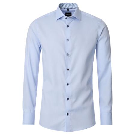 Venti Overhemd blauw, Faux-uni