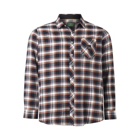 Charles Colby Overhemd donkerblauw, Ruit