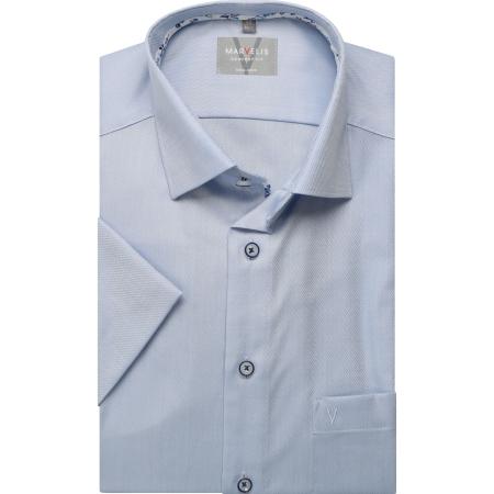 Marvelis Overhemd Korte mouw blauw