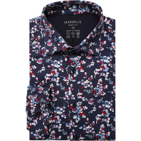 Marvelis Performance Jersey shirt blauw/rood, Motief