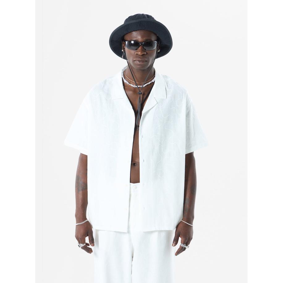 VAMOS CLO Overhemd wit Wit