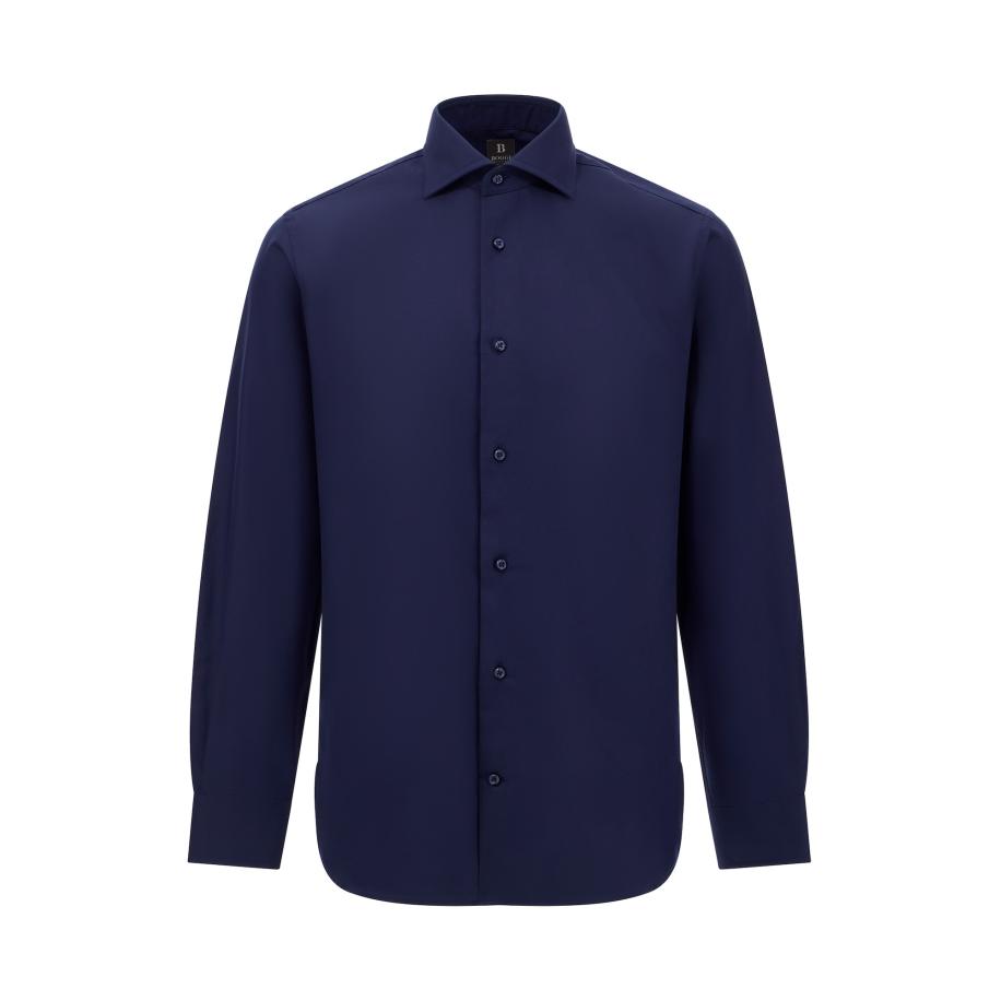 Boggi Milano Boggi Milano Overhemd navy -