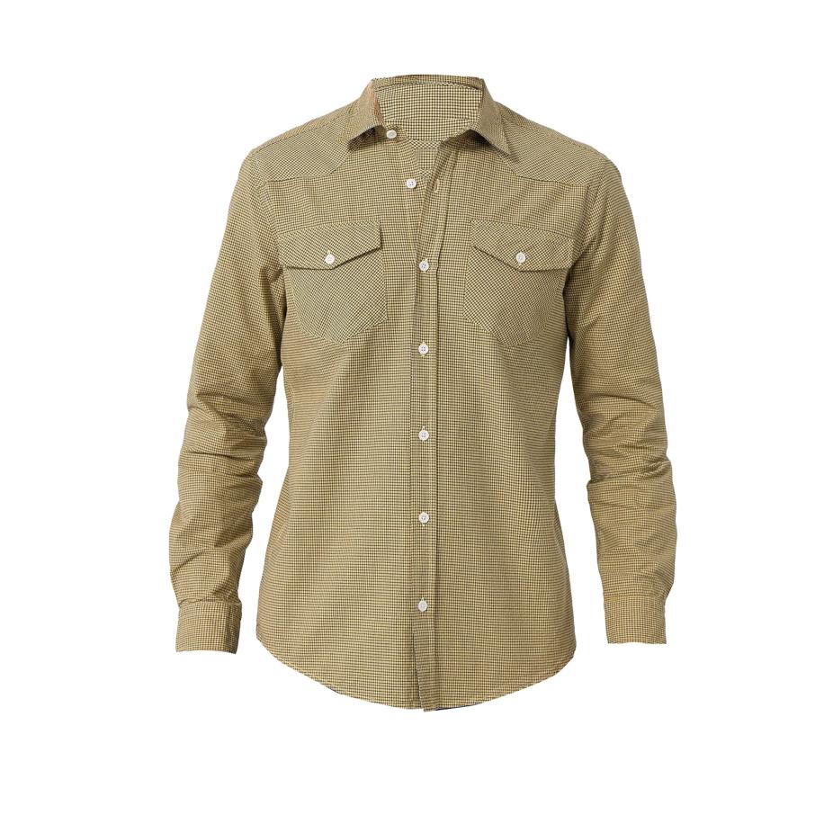 By Diess Collection By Diess Collection Overhemd geel / zwart -