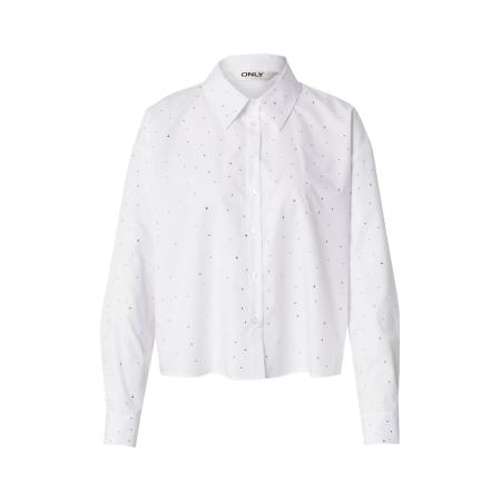 Only ONLY Blouse zilver / wit