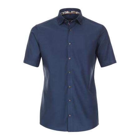 Venti Overhemd Korte mouw blauw