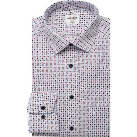 Marvelis Overhemd rood, Motief