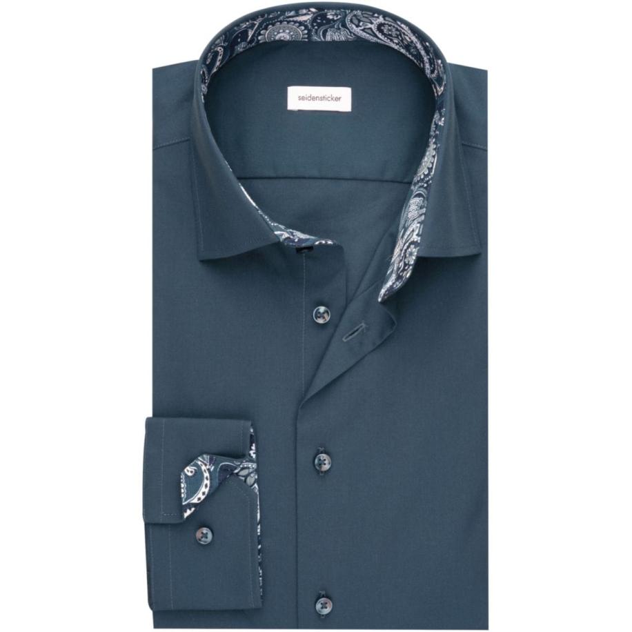 Seidensticker Overhemd, Effen Multicolor