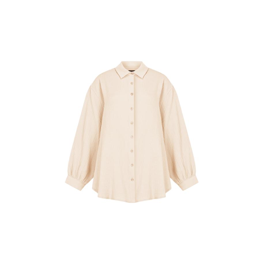 FRESHLIONS FRESHLIONS Blouse Honari beige -