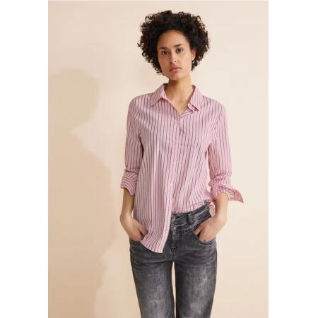 Street One Shirtblouse met strepen