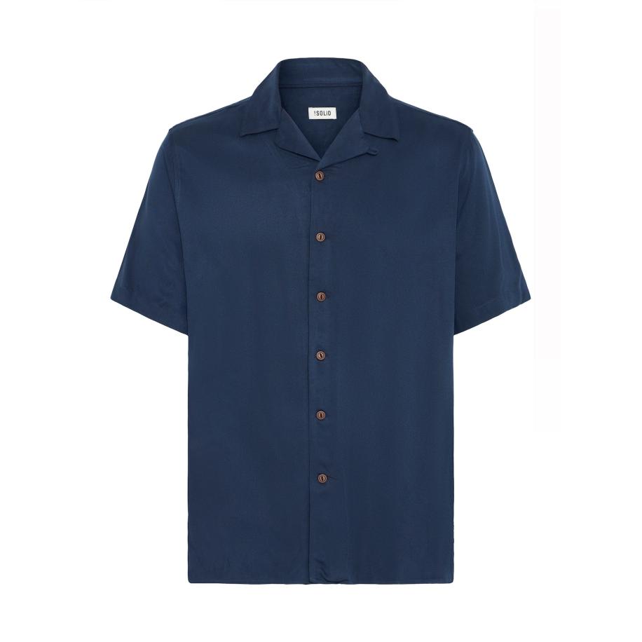 Solid !Solid Overhemd SDPablo navy -