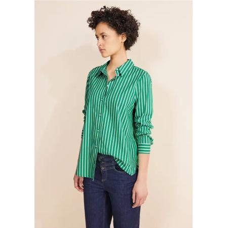 Street One Shirtblouse met strepen