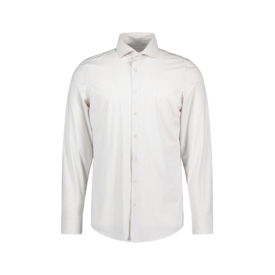 Roy Robson ROY ROBSON Zakelijk overhemd bruin -