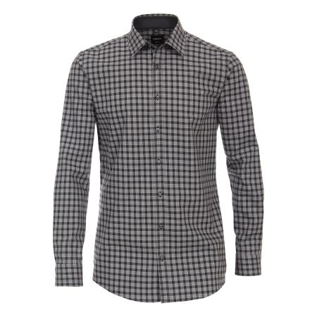 Venti Overhemd antraciet, Ruit
